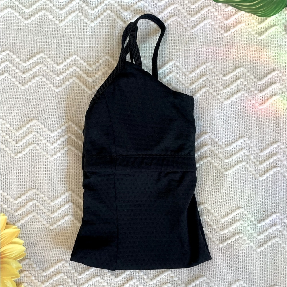 Athleta Sports Tank with Built-in Padding Black - Picture 6 of 7